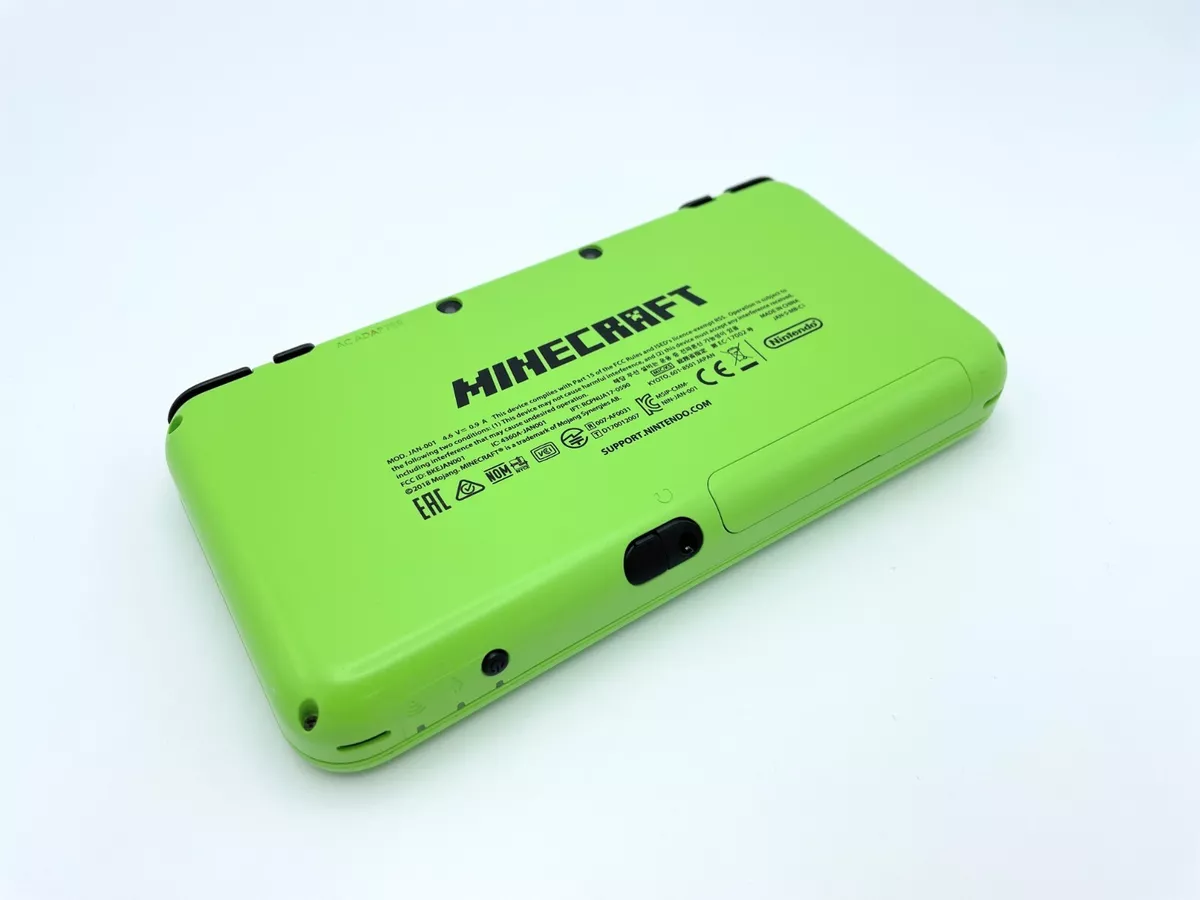New Nintendo 2DS XL Minecraft Green Black Console from Japan