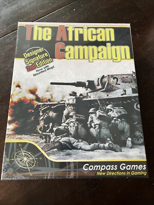 Compass Games, The African Campaign, Designer Signature 2nd Edition