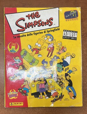 THE SIMPSONS FIGURINE ALBUM - COMPLETE MINUS 11 FUGURINE - MORE POSTER