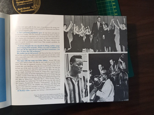 Juego de 6 discos vintage Nat King Cole Golden Treasury Capitol Records usado tal cual - Imagen 11 de 12