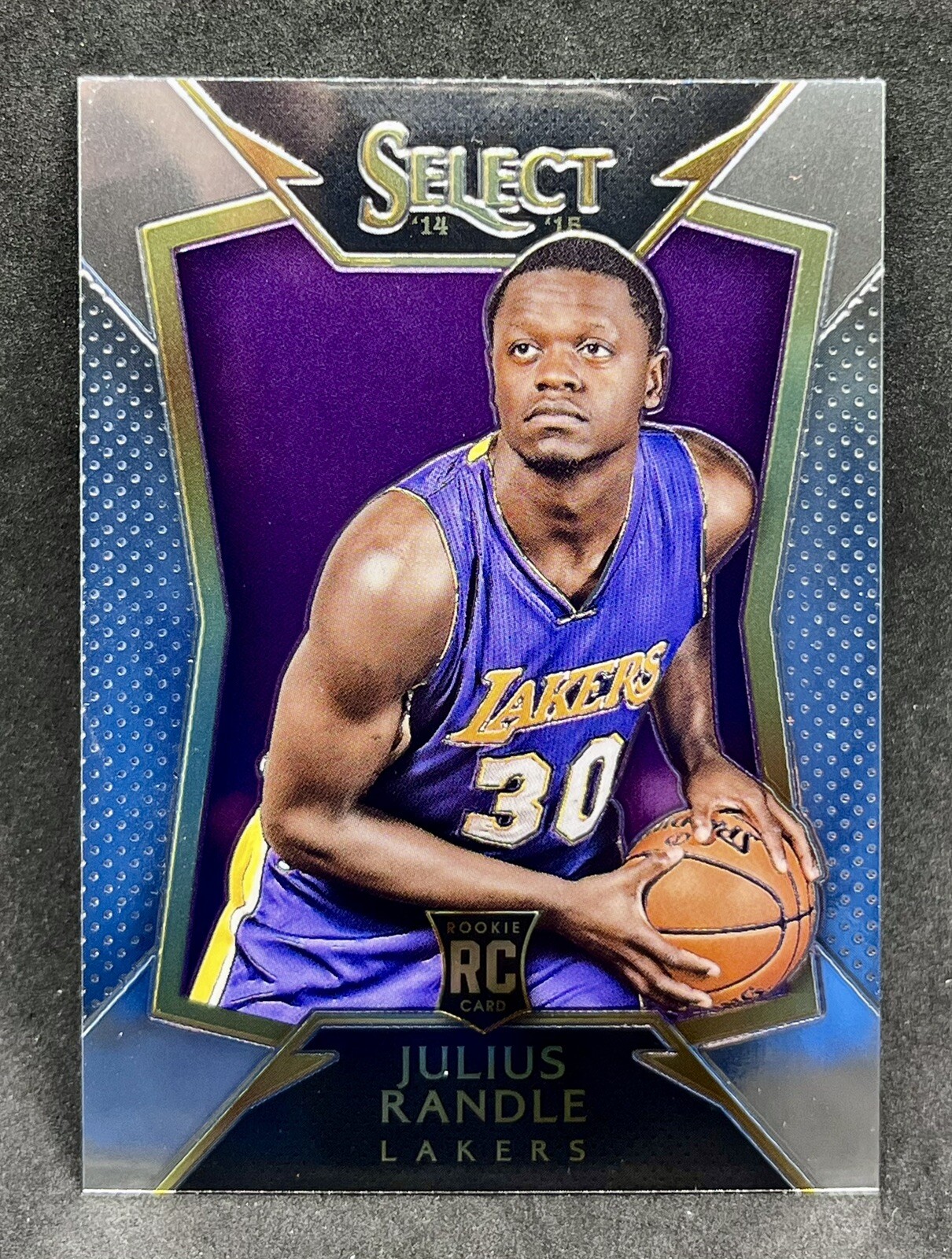2014-15 Julius Randle Panini Select Rookie RC #89 Lakers Wolves