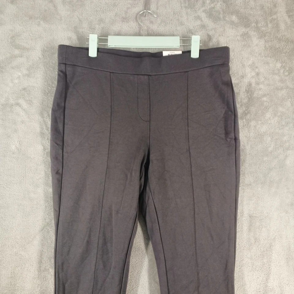 NUEVO CON ETIQUETAS $50 Leggings Style&Co Cintura Cómoda tiro medio Talla 14W Gris Sólido Foto 2 de 4