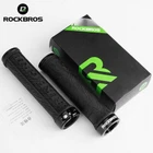 ROCKBROS Cycling Bike Bicycle TPR Rubber Handlebar Grips Lock Anti-slip Grips