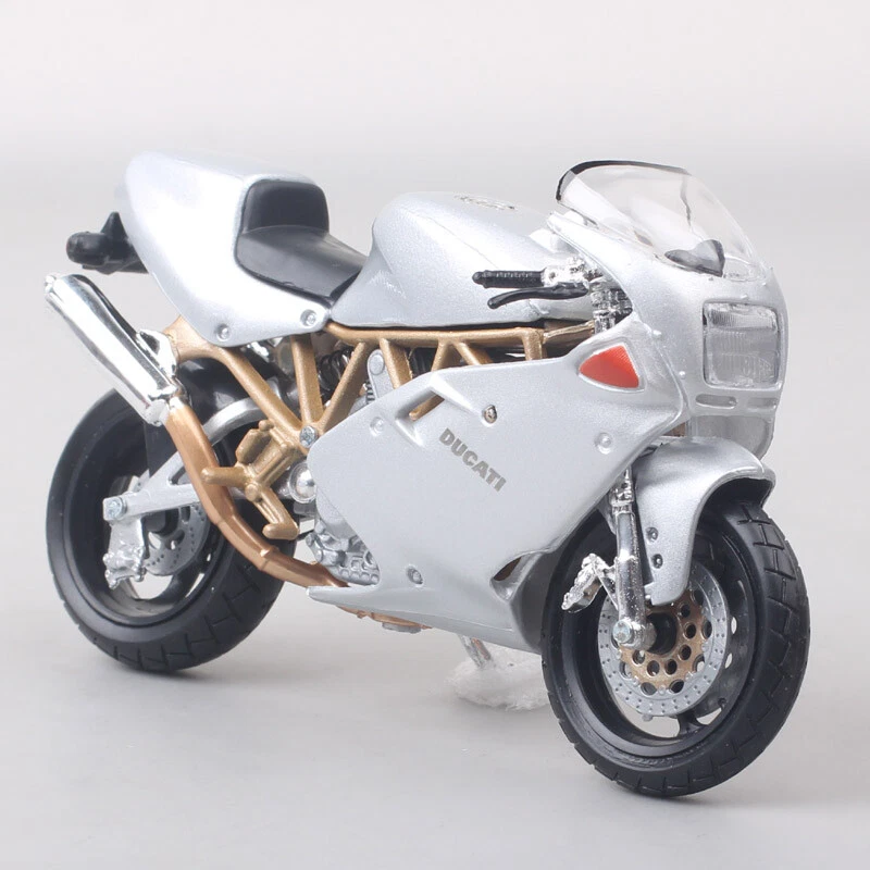 Brinquedo modelo motocicleta Bburago escala 1/18 Ducati 900 Superlight Diecast - Imagem 2 de 4