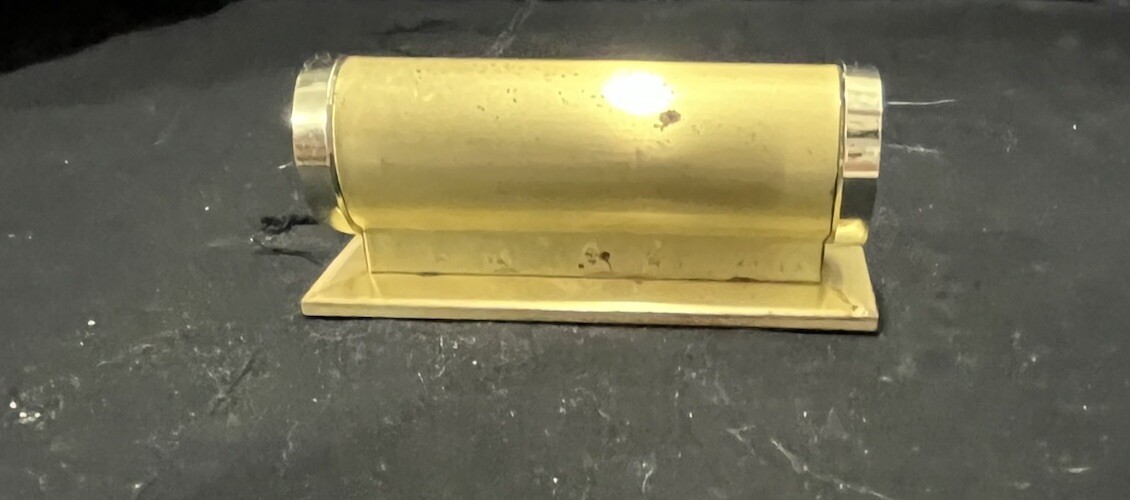 Vintage Park Sherman Cylindrical Perpetual Desk Calendar Collectible Office