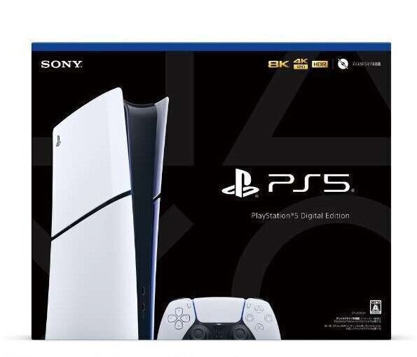 Sony PlayStation 5 PS5 Slim Digital Edition 1TB Console White By FedEx