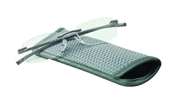Foster Grant AL-12 GUN Reading Glasses +1.25 to +2.75 Strength 585 Style-image