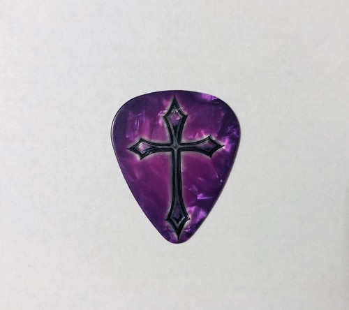 12 pcs Pearl Cross Guitar Picks - Faith Religious Prayer - Hot Picks - 12 Pics - Picture 3 of 5