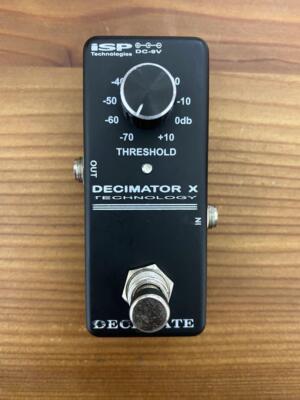 ISP Technologies DECI-MATE Micro DeciMator Guitar Effect Pedal Noise Reduction