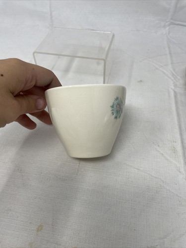 Taylor Smith Taylor Ever Yours Boutonniere Blue Flower Tea Cups Vintage 1960's - Picture 8 of 10