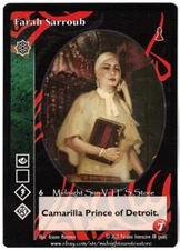 Farah Sarroub Banu Haqim (Assamite) New Blood V:TES VTES Vampire CCG