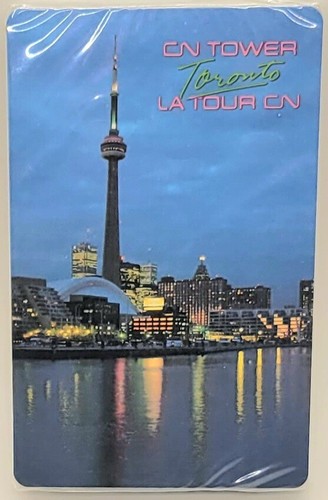 Nuevo mazo de cartas vintage de la torre Toronto Canadá CN - Imagen 2 de 6