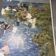 Caspar Vintage Set Of 8 Note Cards Envelopes Maurice Pendergast Museum 6” Blank