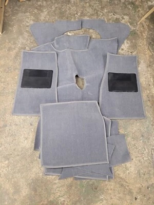 Kit Moquette Austin Healey 3000 MKI BN7 Center Change Laine Grise CAB119J - Photo 1/4
