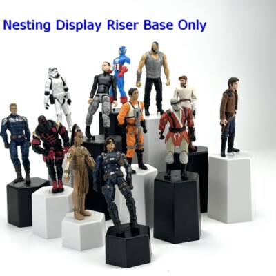 Lot Nesting Display Riser Base For 3.75'' Vintage/Modern Gi Joe Wars Figure