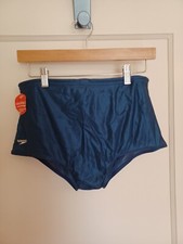 Speedo Boy's Solid Nylon Training Brief Swimsuit 704020, Size 28, Navy Blue