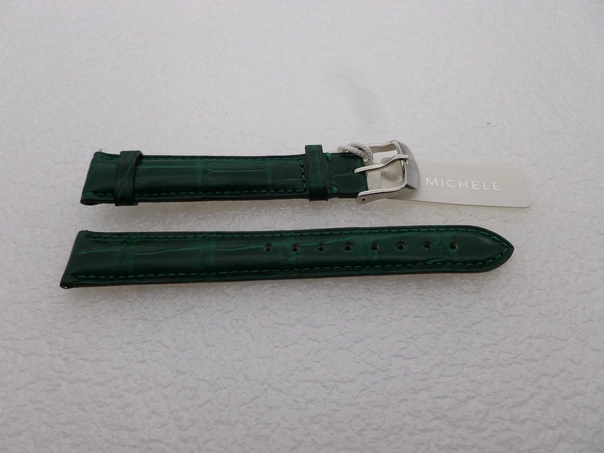 Michele alligator hotsell watch strap