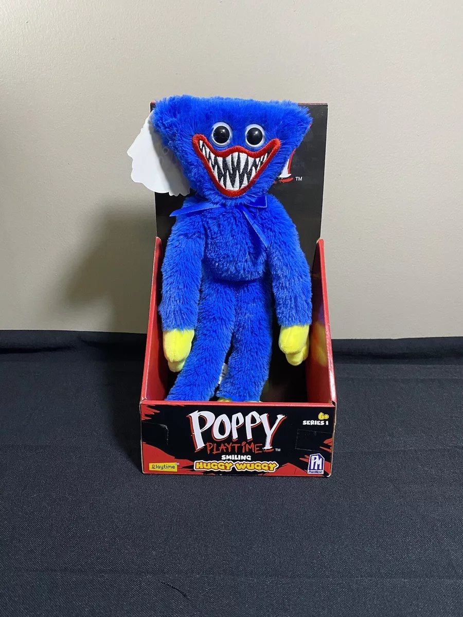 Official Poppy Playtime 14 Smiling Huggy Wuggy Deluxe Soft Plush Toy Brand  New