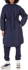 Amazon Essentials Women's Quilted Coat (available In Plus Size) 4x, Navy