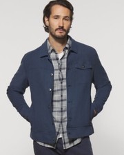 NWT JOHNNIE-O 298 WAKE TRUMAN GARMENT DYED COTTON JACKET SZ XXL