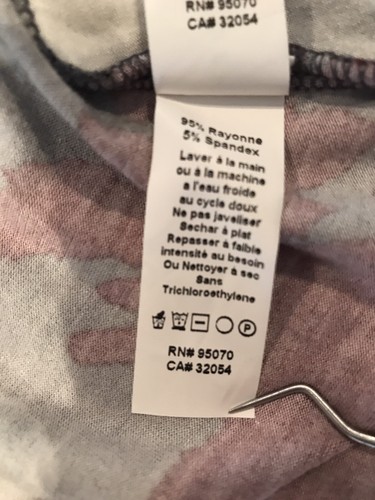 Weston Wear 3/4 Sleeve Stretch Rayon/Spandex Top. Size Medium. EUC - Picture 8 of 8
