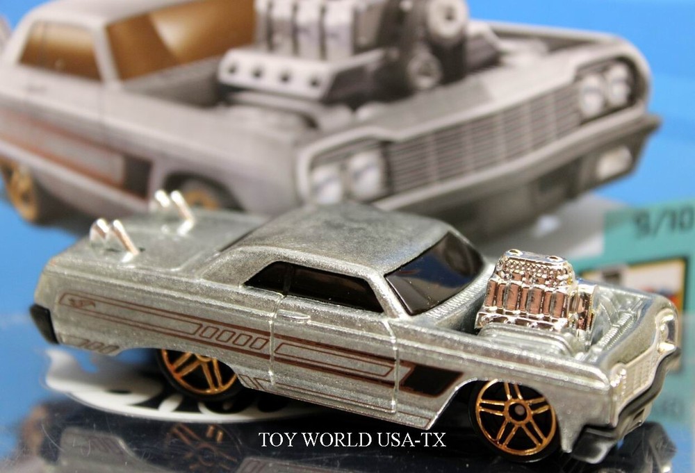 2020 Hot Wheels #58 Tooned '64 Chevy Impala Zamac
