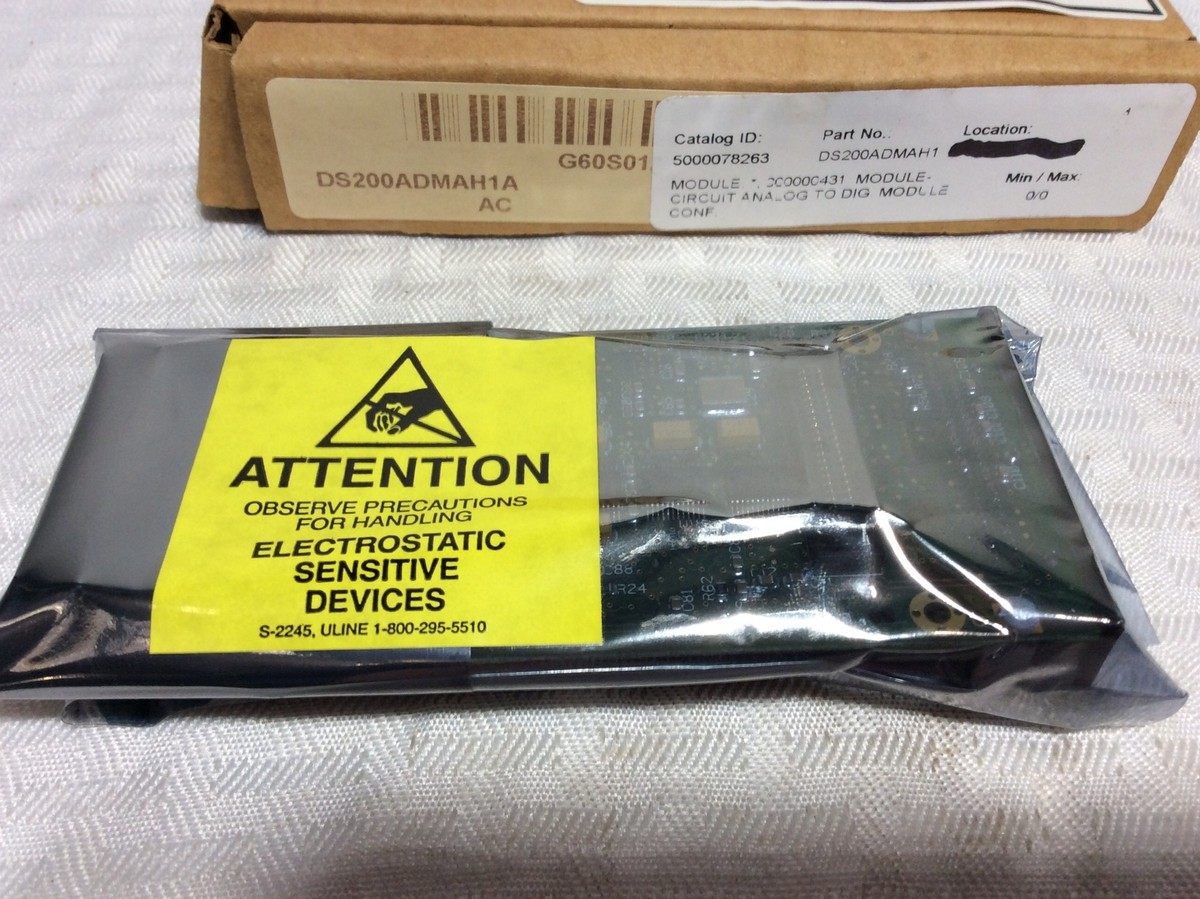 GE GENERAL ELECTRIC DS200ADMAH1AAC DS200ADMAH1A CIRCUIT ANALOG TO