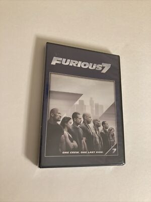 Furious 7 DVD Widescreen Paul Walker 2015 Movie (NEW/SEALED)