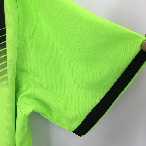 Football Match Uniform Jersey Men's 3XL Fluorescent Green Short Sleeve - Picture 6 of 17