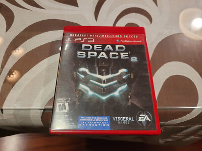 Dead Space 2 PS3 Greatest hits NO GAME CASE ART AND INSERTS ONLY NO GAME