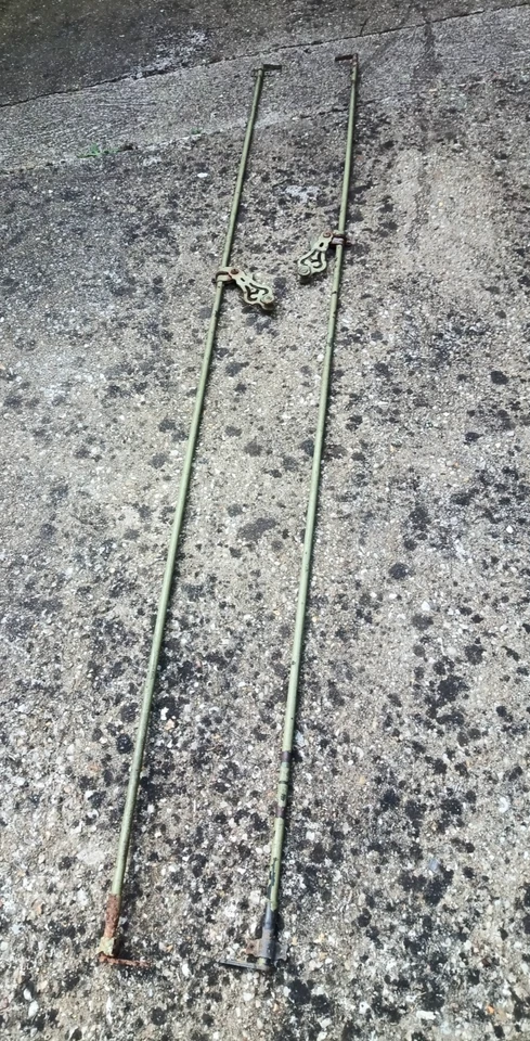 218 cm - Paire d'espagnolette, cremone pour fenetre, fer - Photo 2/4