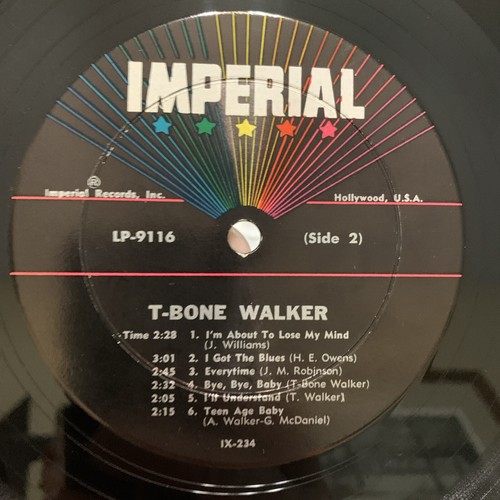 T-Bone Walker Singing The Blues Original 1960 LP-9116 Mono See Description - Picture 7 of 9