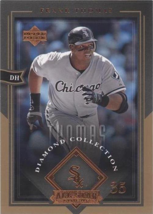 2004 Upper Deck Diamond Collection All-Star Lineup - Frank Thomas #21 - 1 of 1