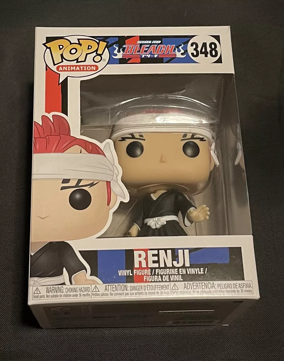 Funko POP Animation Bleach Renji 348 New Vaulted Rare eBay