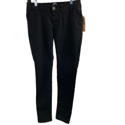 SO Jeggings Black NEW Girls Size 14 Adjustable Waist Basic Everyday Pockets