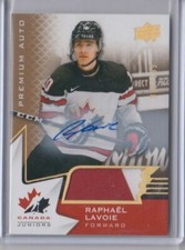 2020-21 Patch Raphael Lavoie RC Auto /199 Edmonton Oilers #31