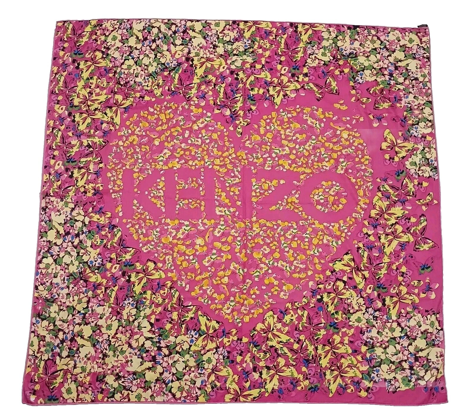 KENZO Silk Floral Scarves & Wraps for Women