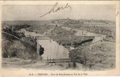 CPA THOUARS Jakobsbrücke und Stadtansicht (1140855)