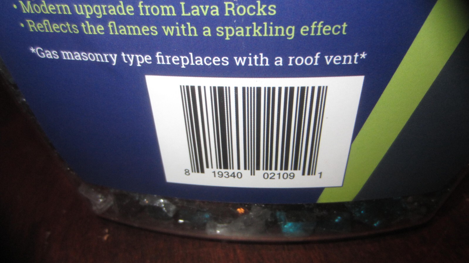 American Fireglass 0.5 in Bali Reflective Fire Glass - 10 lbs RETAIL CONTAINER