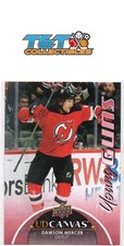 Dawson Mercer 2021-22 Upper Deck UD Canvas #C232 New Jersey Devils RC 64
