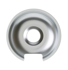 GE Hotpoint WB32X10013 8 in Electric Stove Drip Pan Universal Range Bowl Chrome