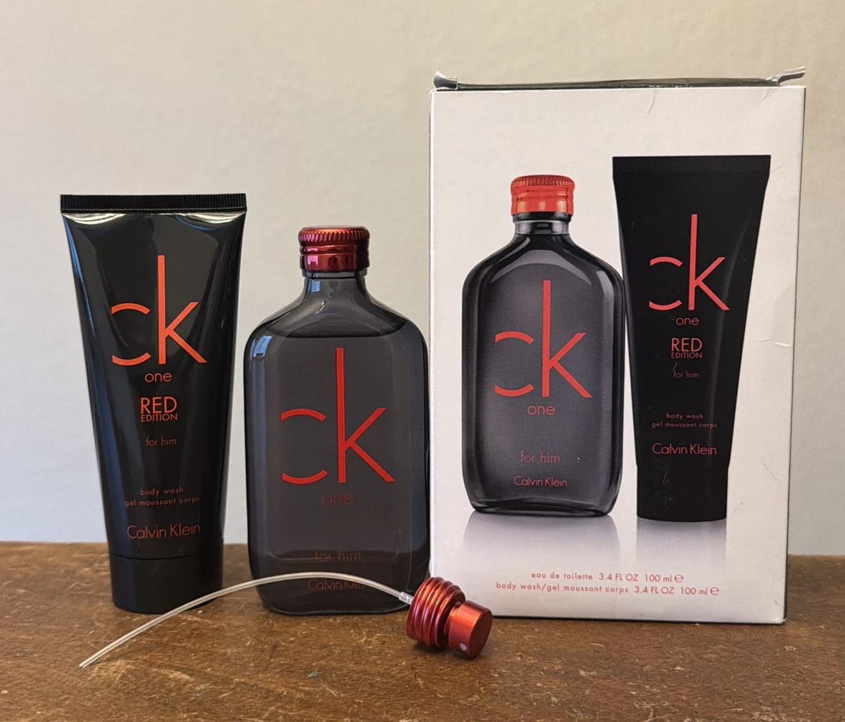 Calvin Klein 红色男士淡香水| eBay