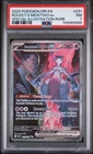 2025 POKEMON DRI EN-SPECIAL ILLUSTRATION RARE #231 TEAM ROCKET'S MEWTWO EX PSA 7