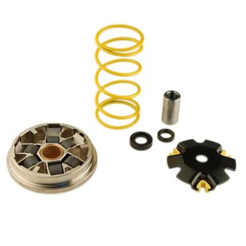 2 Pedane Poggiapiedi In Alluminio Lucido Per Scooter TUN’R Adapt. Nitro E Aerox – Modelli 2013