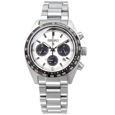 SEIKO Prospex Speedtimer SSC813 Solar Chronograph Men's Watch Panda Dial