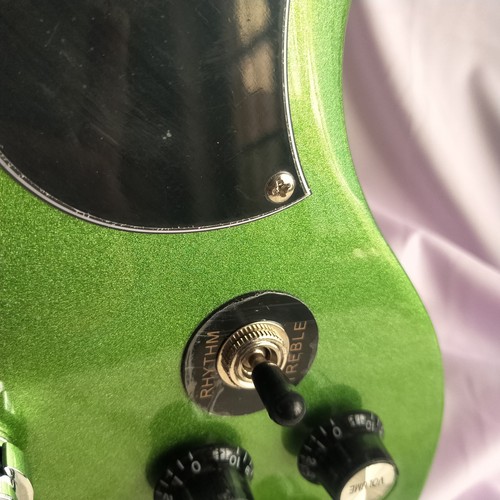 Big G SG Green Electric Guitar Maple Neck 2H Pickups 6 Strings IN STOCK - Picture 9 of 19
