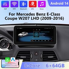 10.25" Android 14 Autoradio CarPlay DAB+ F&uuml;r Mercedes E-Klasse W207/A207 NTG4.5
