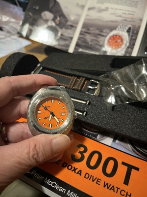 Doxa Sub 300T Sea Hunter Orange Dial 35th Anniversary Limited Edition COLLECTION