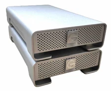 LOT OF 2 | G-Technology G-Drive 2TB | eSATA + FireWire 800 + USB 3.0 | 0G02919