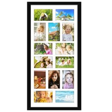 14x30 Picture Frame 4x6 Collage Picture Frame Displays Fourteen 4x6 inch Phot...